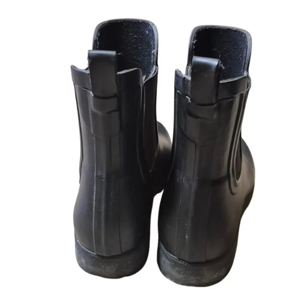 Eddie Bauer Womens Hailey Waterproof/Weather Resistant Stretch Rain Boot Size 9